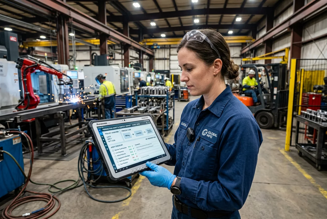 Audit Q2 Log Manufacturing Environment